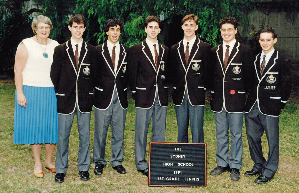 Tennis 1st grade 1991