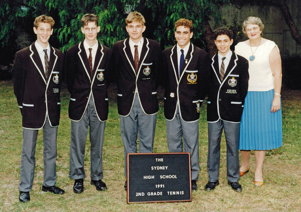Tennis 2nd grade 1991
