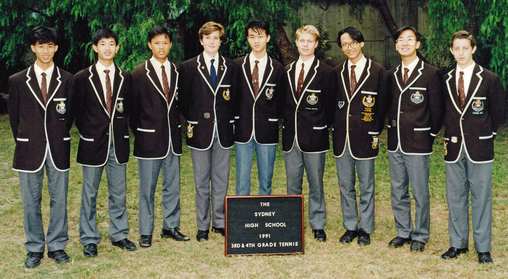 Tennis 3rd and 4th grade 1991