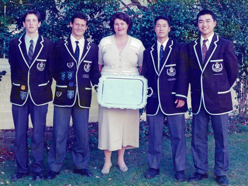 Tennis 1st Grade CHS Tennis NSW CHS Champions 1996