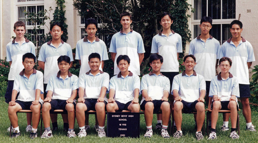 Tennis 16 years 2001