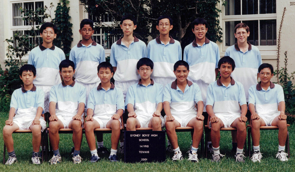 Tennis 14 years 2001