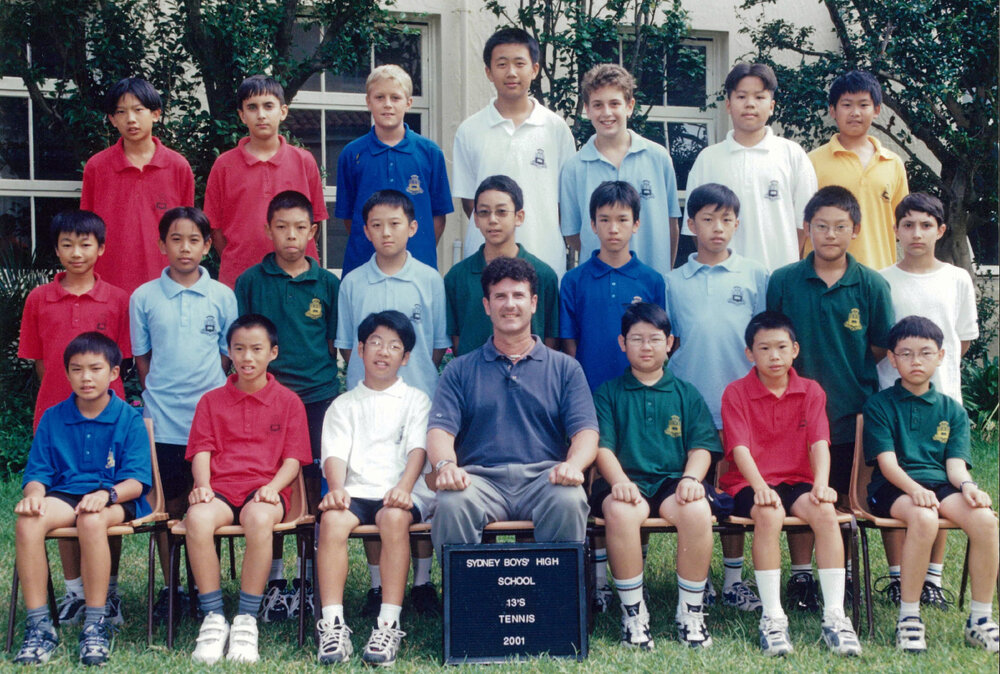 Tennis 13 years 2001