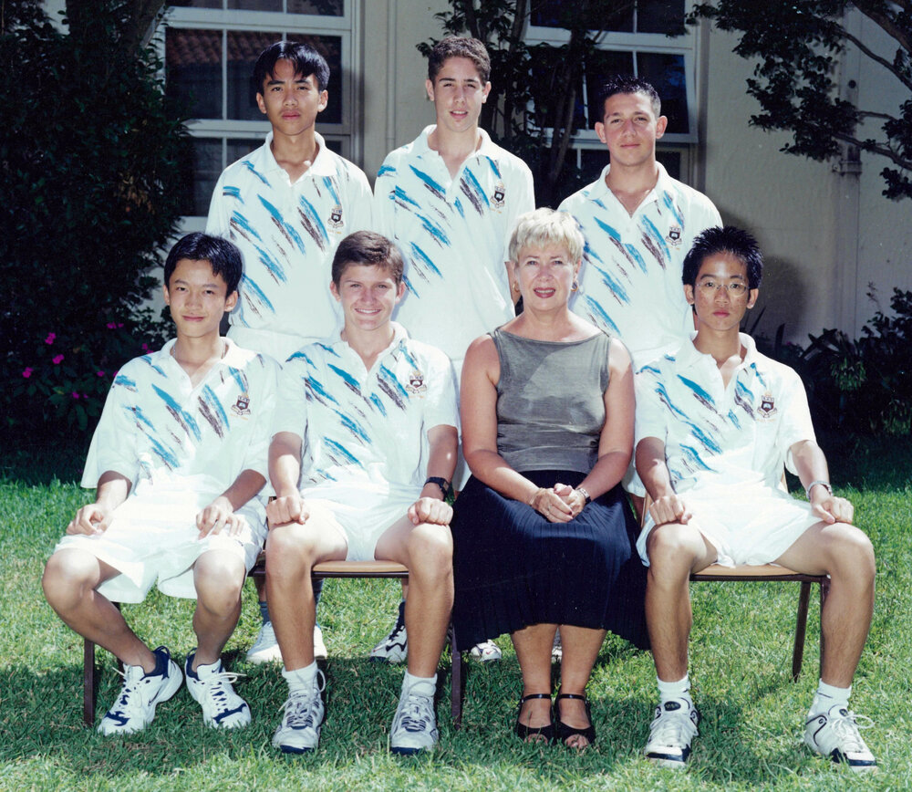 Tennis 2nd grade 2001