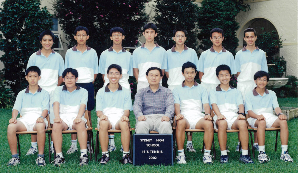 Tennis 15 years 2002