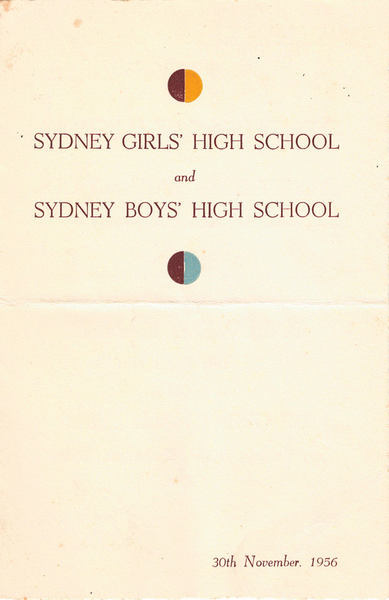 Farewell Dance, 30 November 1956