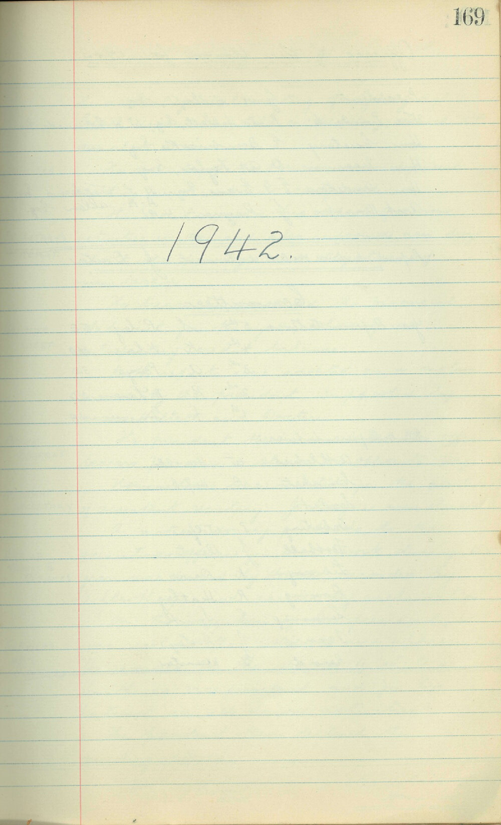 School Union - Minutes, 1942