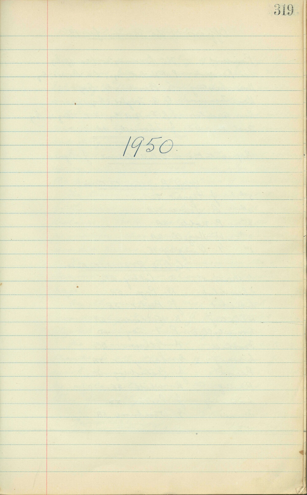 School Union - Minutes, 1950