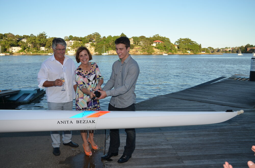 The naming of the "Anita Bezjak"