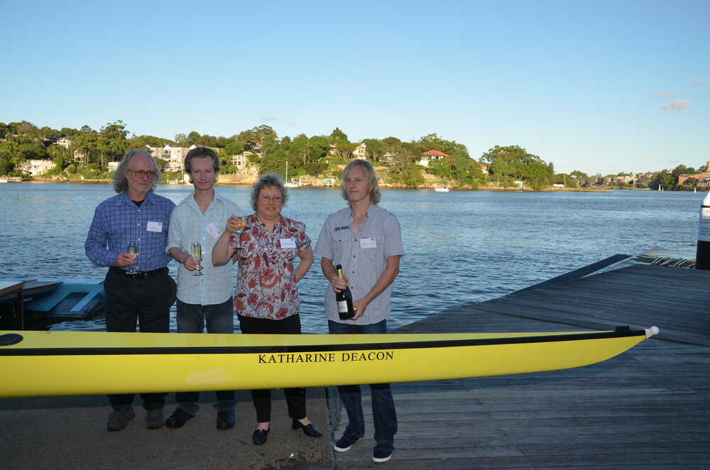 The naming of the "Katharine Deacon"