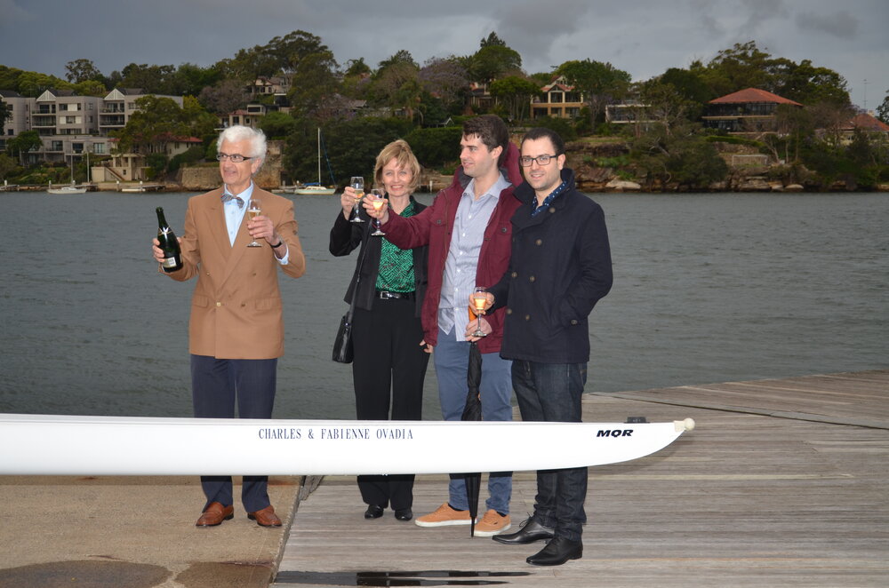 The naming of the "Charles and Fabienne Ovadia"