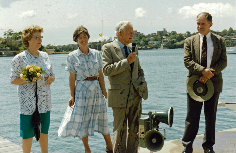 Naming of the 'K J Andrews'