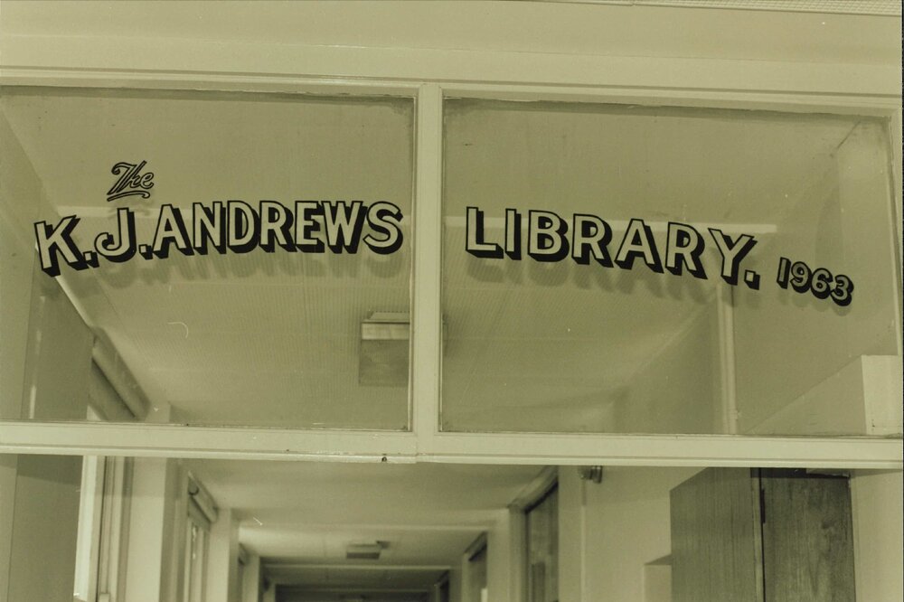 K J Andrews Library, 1995