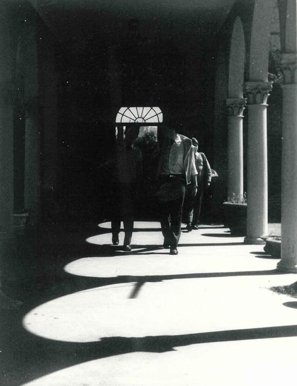 Main building cloisters, 1987