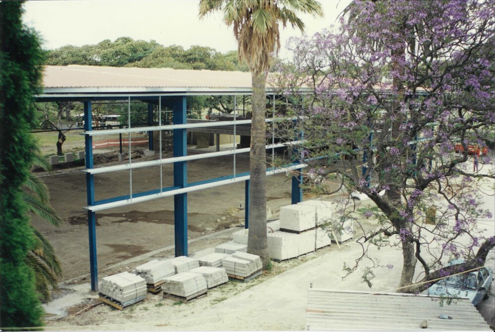 Construction of the stadium, 1994
