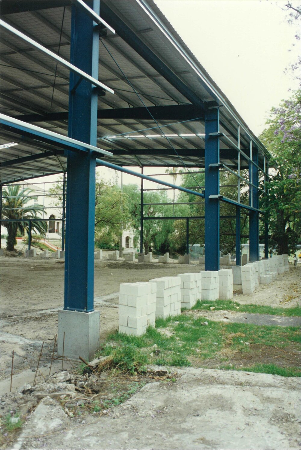 Construction of the stadium, 1994