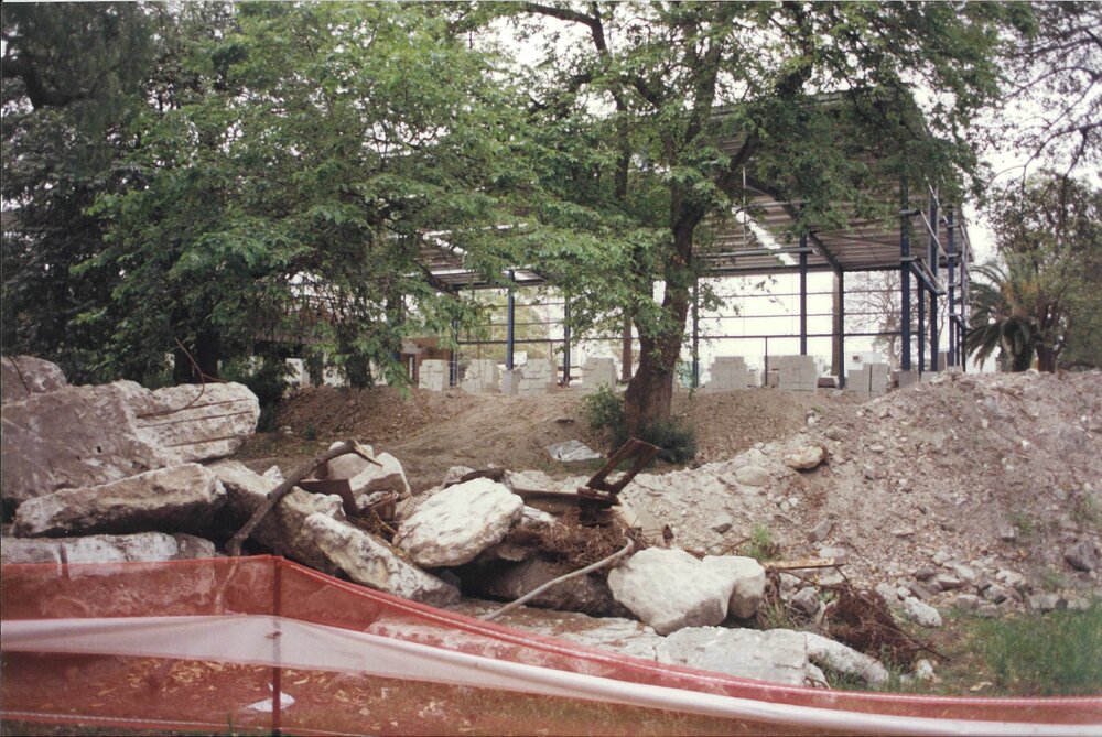 Construction of the stadium, 1994