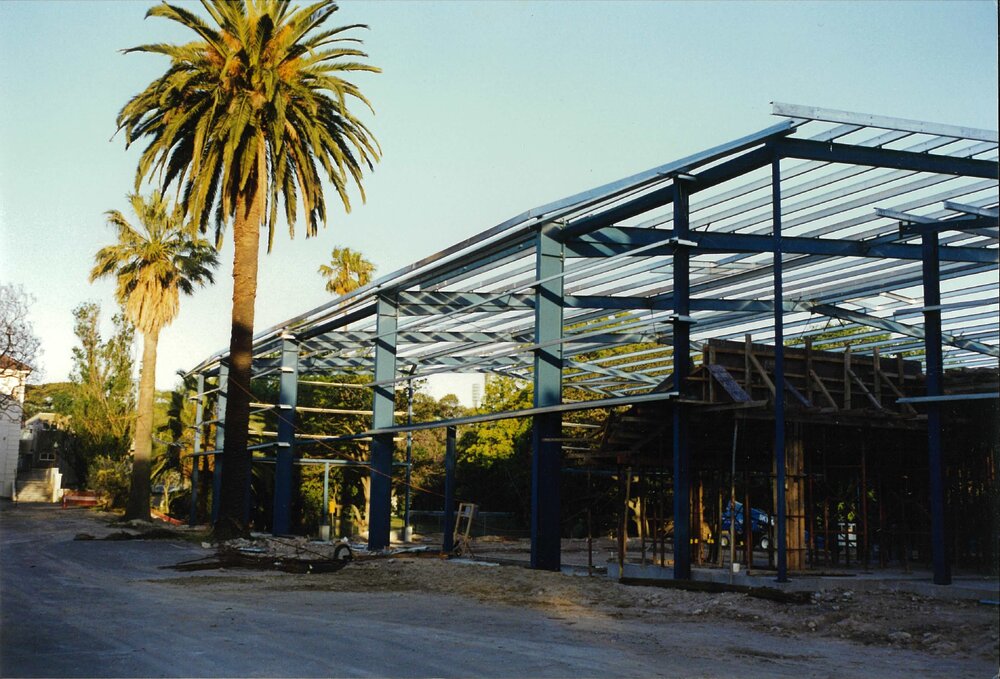 Construction of the stadium, 1994