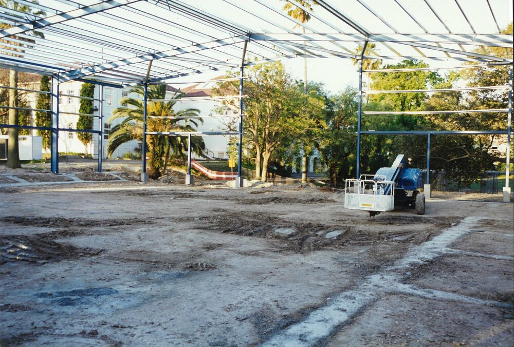 Construction of the stadium, 1994