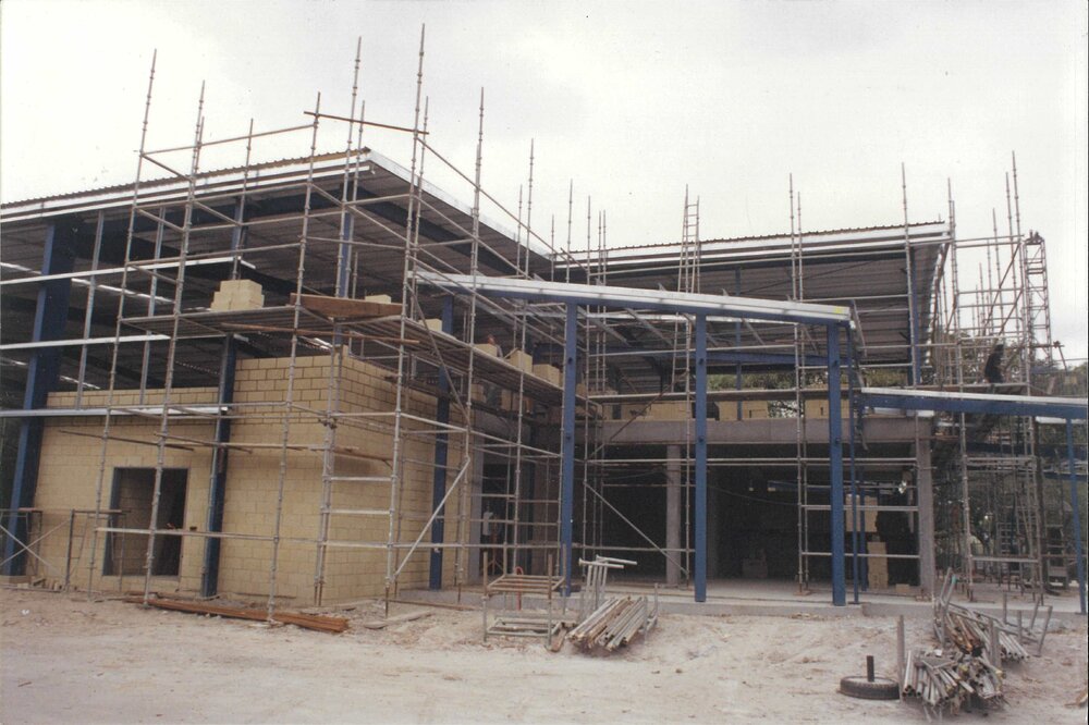 Construction of the stadium, 1994