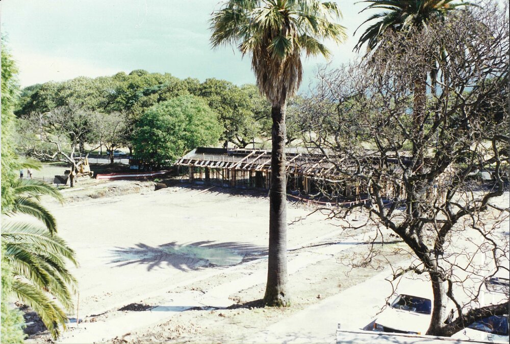 Construction of the stadium, 1994