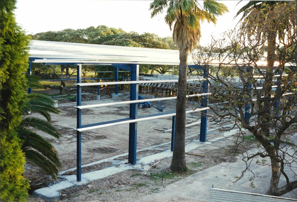 Construction of the stadium, 1994