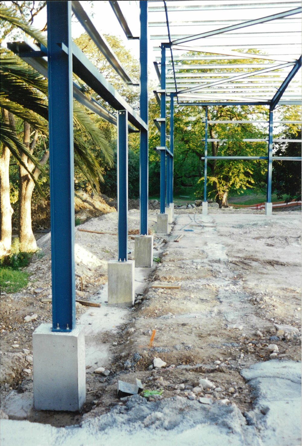 Construction of the stadium, 1994