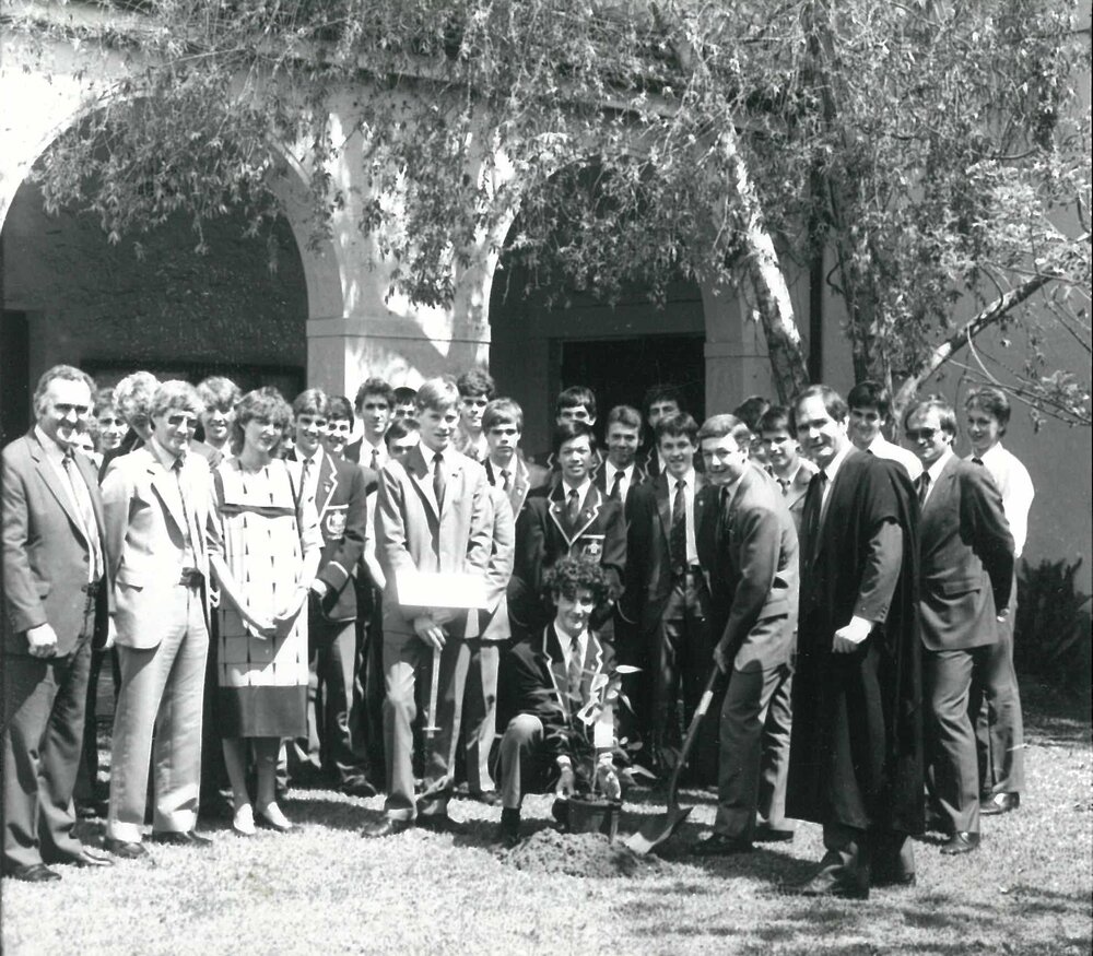 Tree planting, 1985