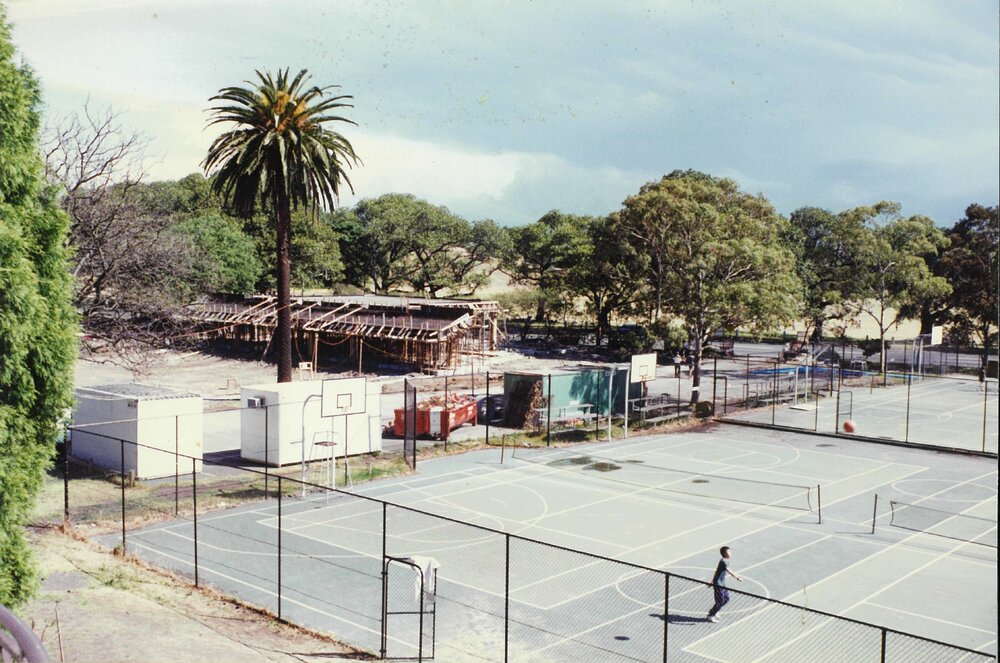 Construction of the stadium, 1994