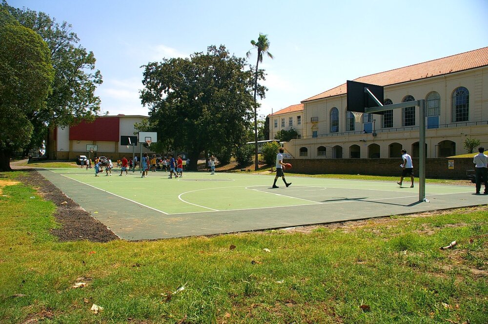 Basketball courts, 2007