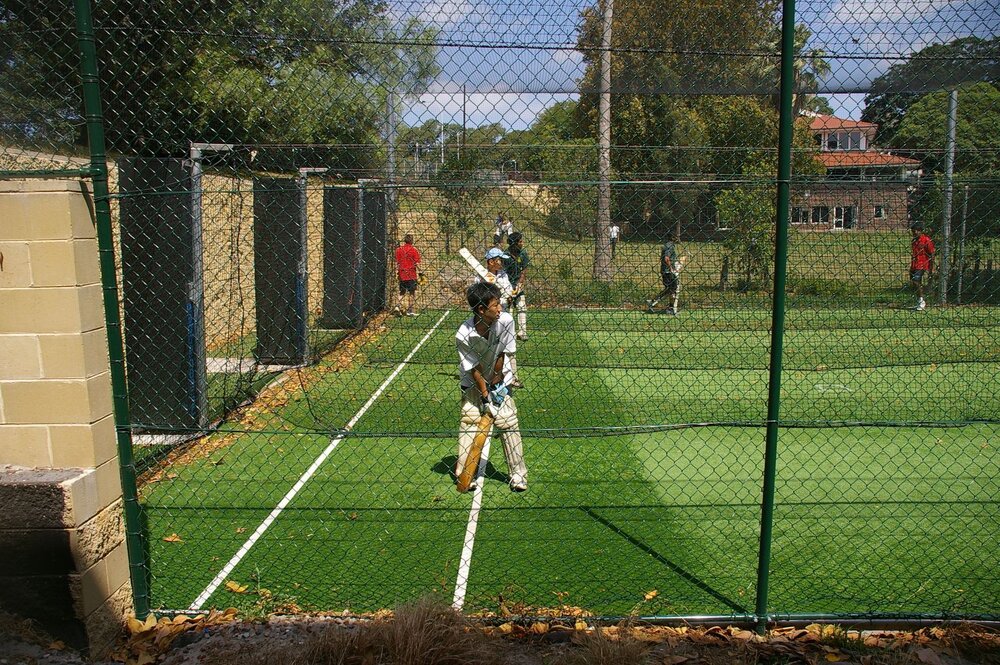 Cricket nets, 2007