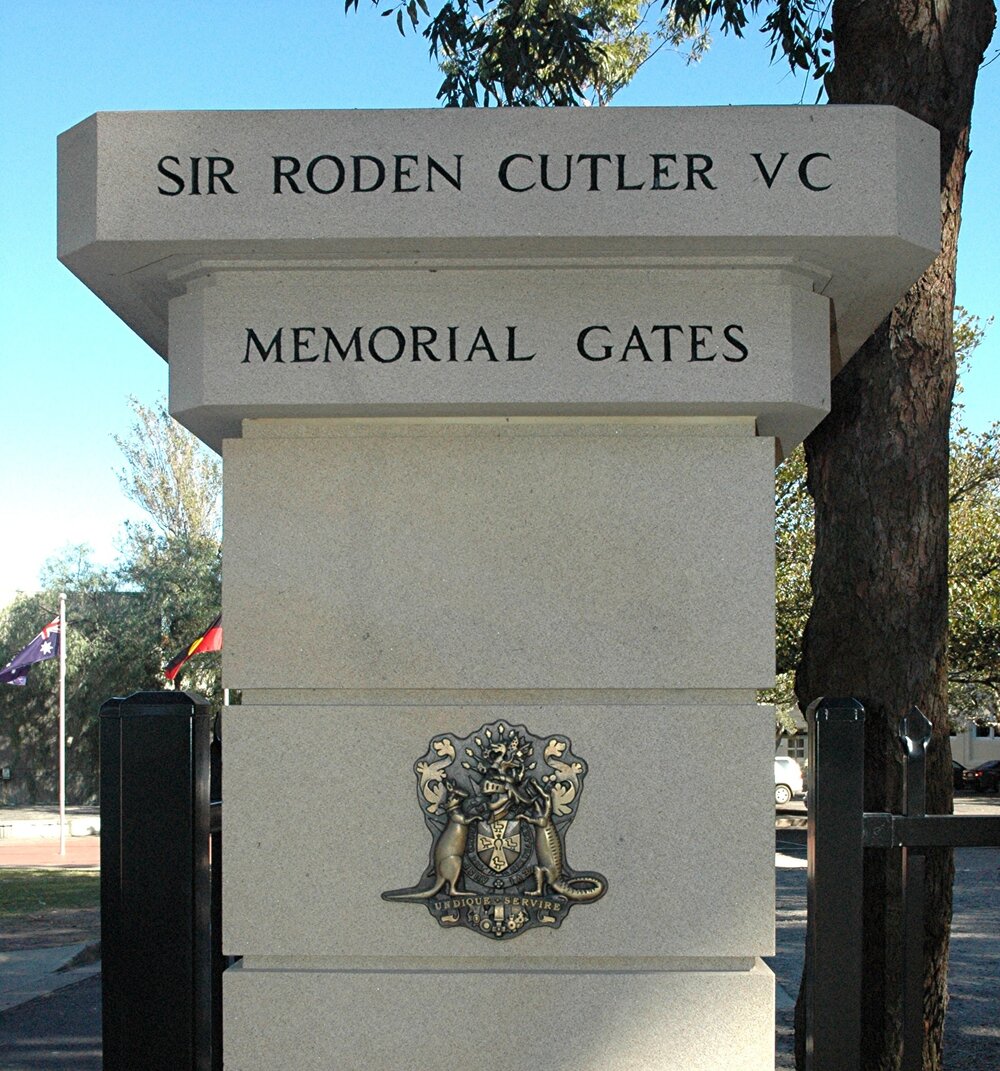 Roden Cutler gates, 2007
