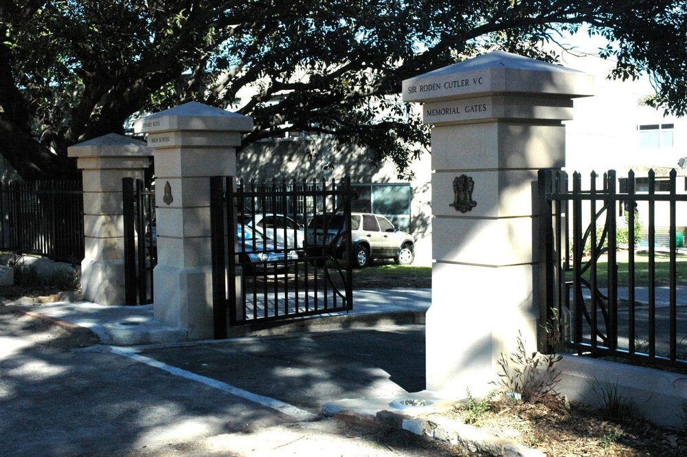 Roden Cutler gates, 2007