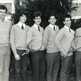 Tennis (Winter) 1st grade 1984