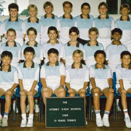 Tennis 13 years 1989