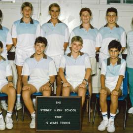 Tennis 15 years 1989