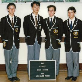 Tennis 4th grade 1990