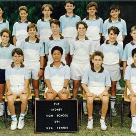 Tennis 13 years 1991