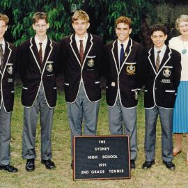 Tennis 2nd grade 1991