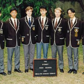 Tennis 3rd and 4th grade 1991