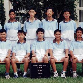 Tennis 14 years 2001