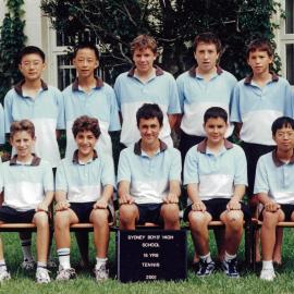 Tennis 15 years 2001