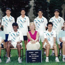 Tennis 3rd, 4th, 5th, and 6th grade 2002