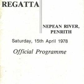 Program: GPS Regatta 1978