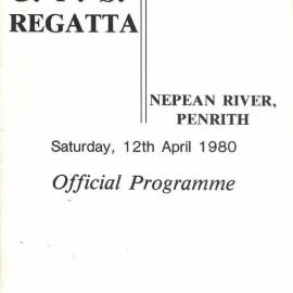 Program: GPS Regatta 1980