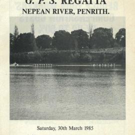 Program: GPS Regatta 1985