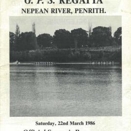 Program: GPS Regatta 1986