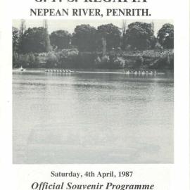 Program: GPS Regatta 1987
