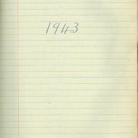 School Union - Minutes, 1943