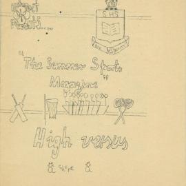 Summer Sports Magazine, 12 February 1977 (vs SCEGS)